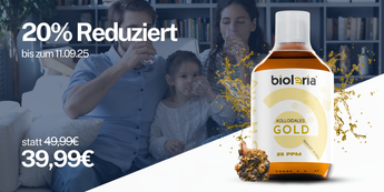 Kolloidales Gold Bioleria Angebot